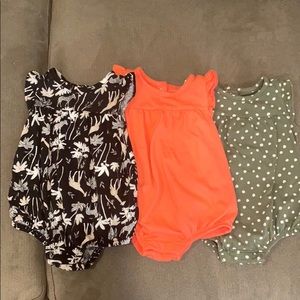 NWOT Baby bundle rompers